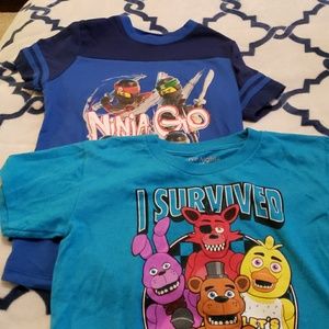 Boys graphic print tops